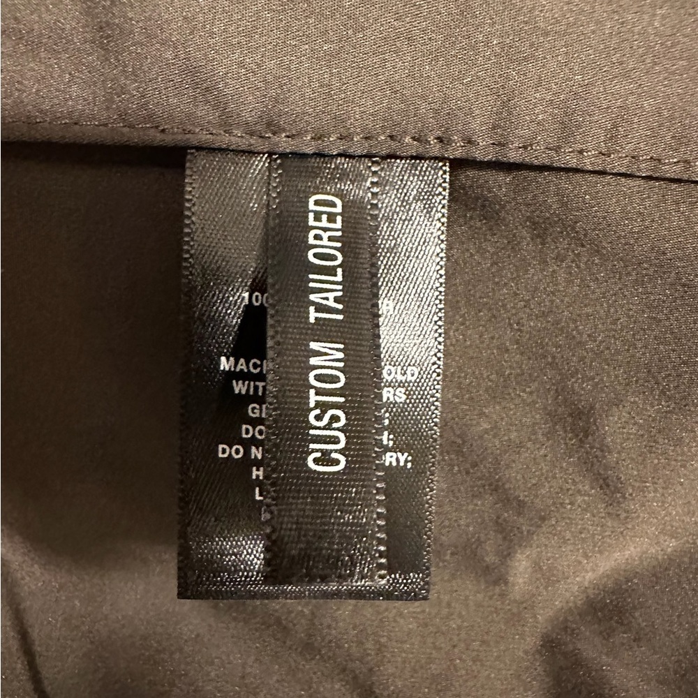 Lafayette 148 New York Olive Green A-Line 3/4 Sleeve Jacket Small Minimalist - Picture 6 of 8